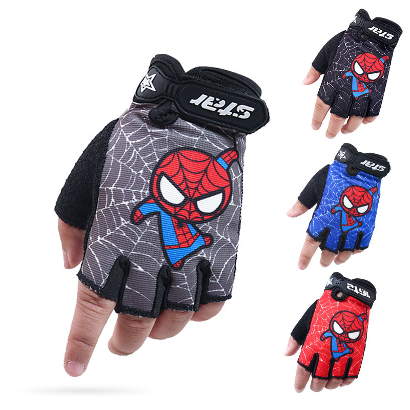 Cycling Glove Padded - Rękawiczki rower dla dzieci pół palca