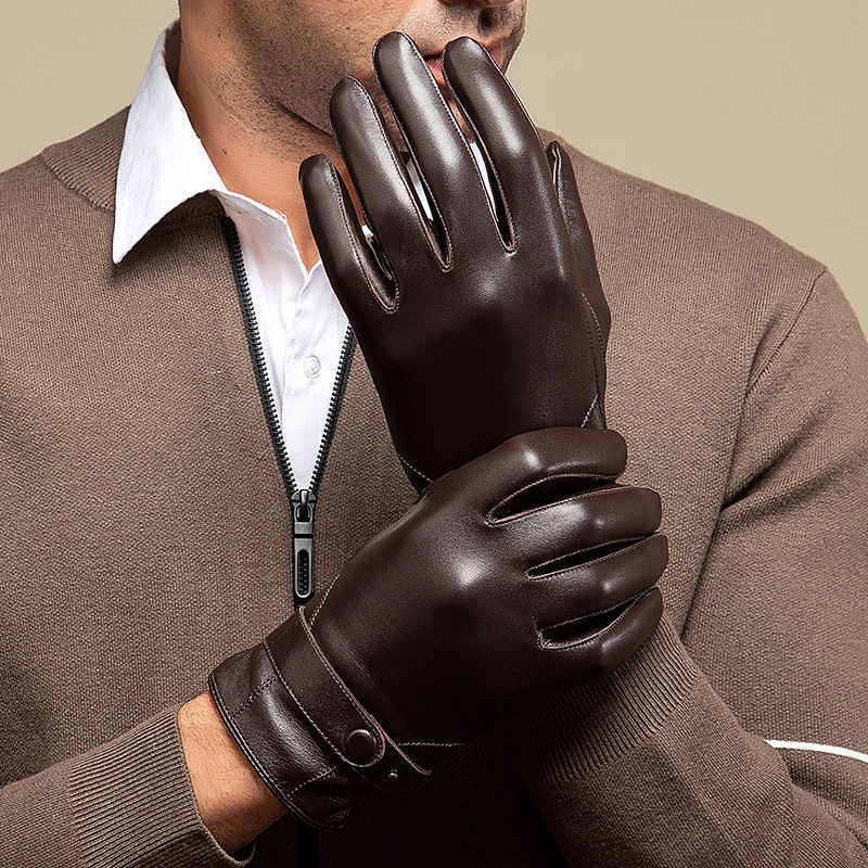 100% oryginalne skórzane rękaw – Leather Driving Glove recenzja i cena