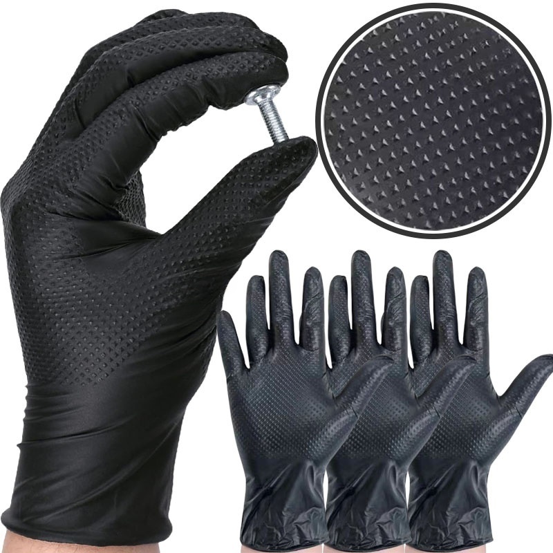 Wytrzymałe rękawice nitrylowe  – Nitrile Mechanic Glove recenzja i cena