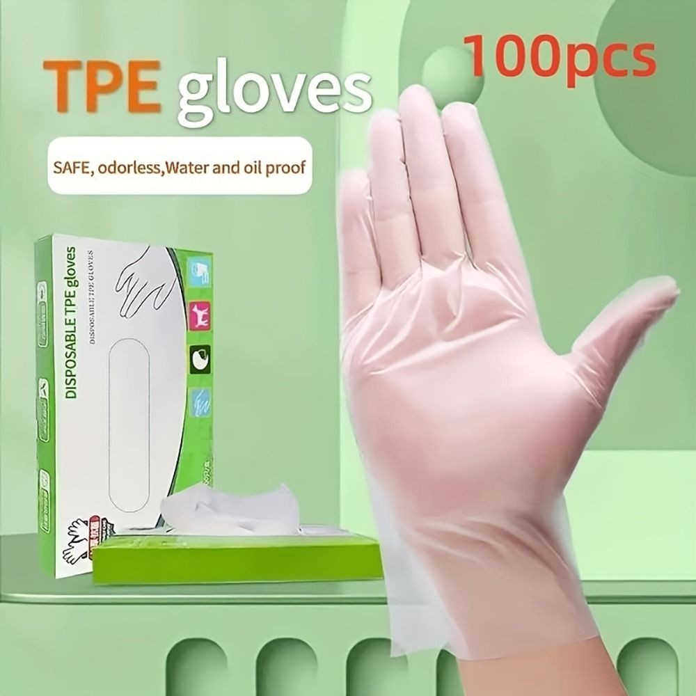 100 szt. Bez lateksu rękawice  – Latex Disposable Glove recenzja i cena