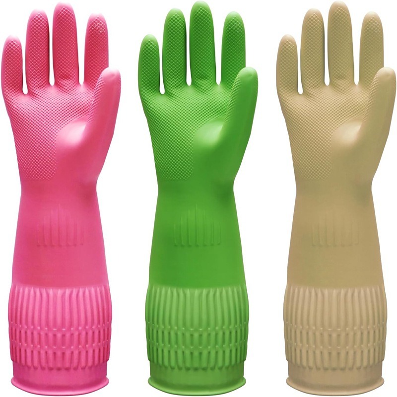 1 para, wydłużone rękawice sil – Dish Glove Rubber recenzja i cena