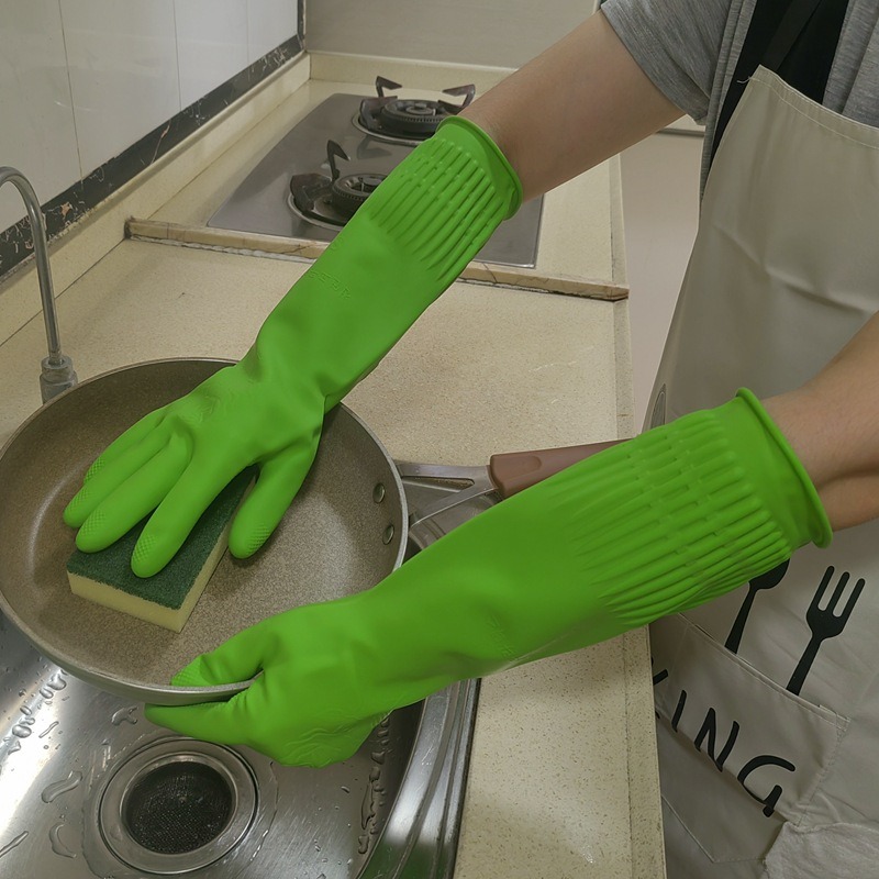 1 para, wydłużone rękawice sil – Dish Glove Rubber recenzja i cena