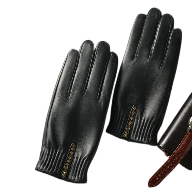 Zimowe, ciepłe, grube rękawice – Leather Driving Glove recenzja i cena