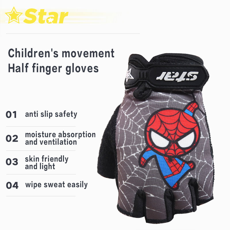 Rękawiczki rower dla dzieci pó – Cycling Glove Padded recenzja i cena