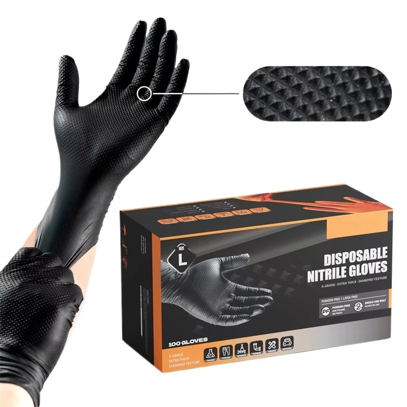 Przemysłowe czarne rękawice ni – Nitrile Mechanic Glove recenzja i cena