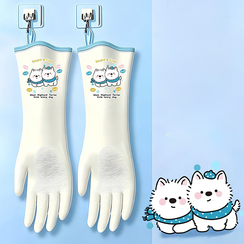 Rękawice nitrylowe do mycia na – Dish Glove Rubber recenzja i cena